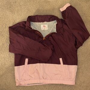 Justice half zipper sweatshirt 20 plus
